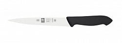 Нож филейный для рыбы Icel 18см для рыбы, черный HORECA PRIME 28100.HR08000.180 в Санкт-Петербурге фото